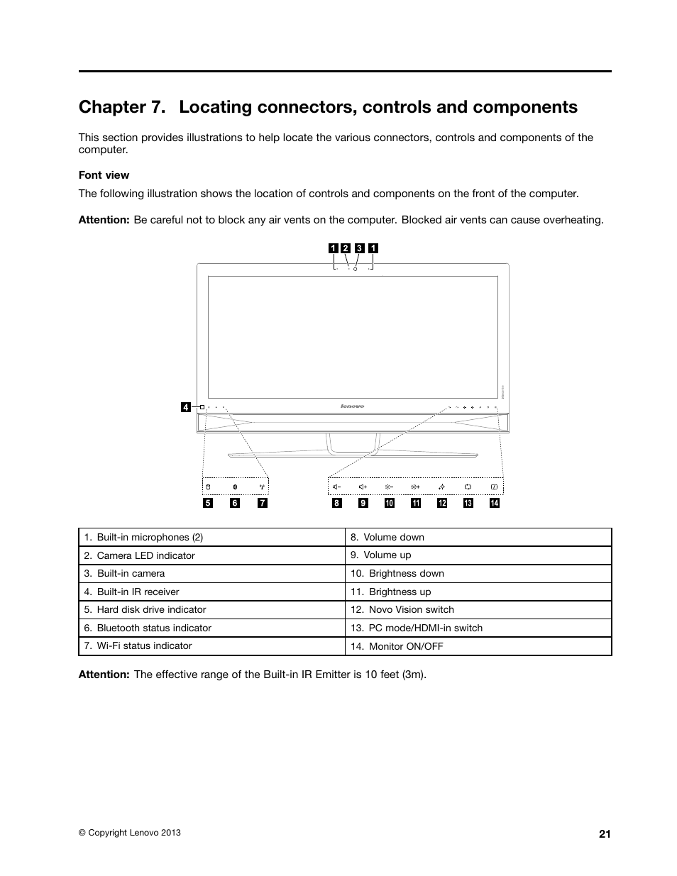 Lenovo IdeaCentre B750 All-in-One User Manual | Page 27 / 61