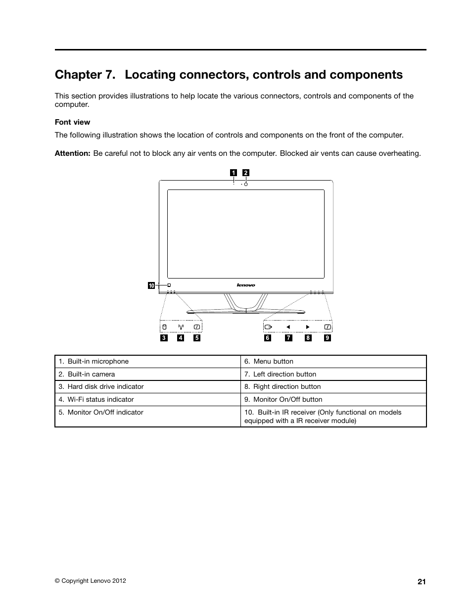 Lenovo C540 All-in-One User Manual | Page 27 / 69