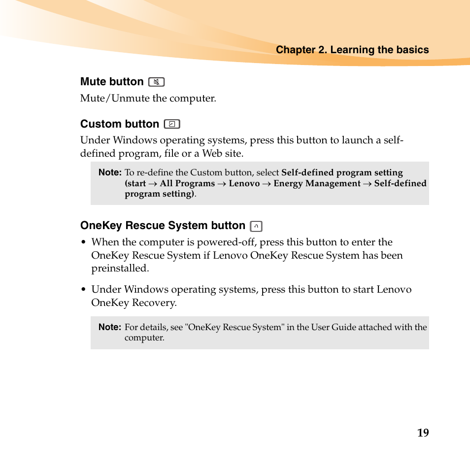 Lenovo E46 Notebook User Manual | Page 23 / 38