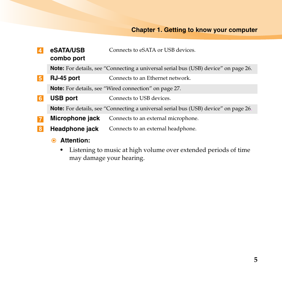 Lenovo E46 Notebook User Manual | Page 9 / 38