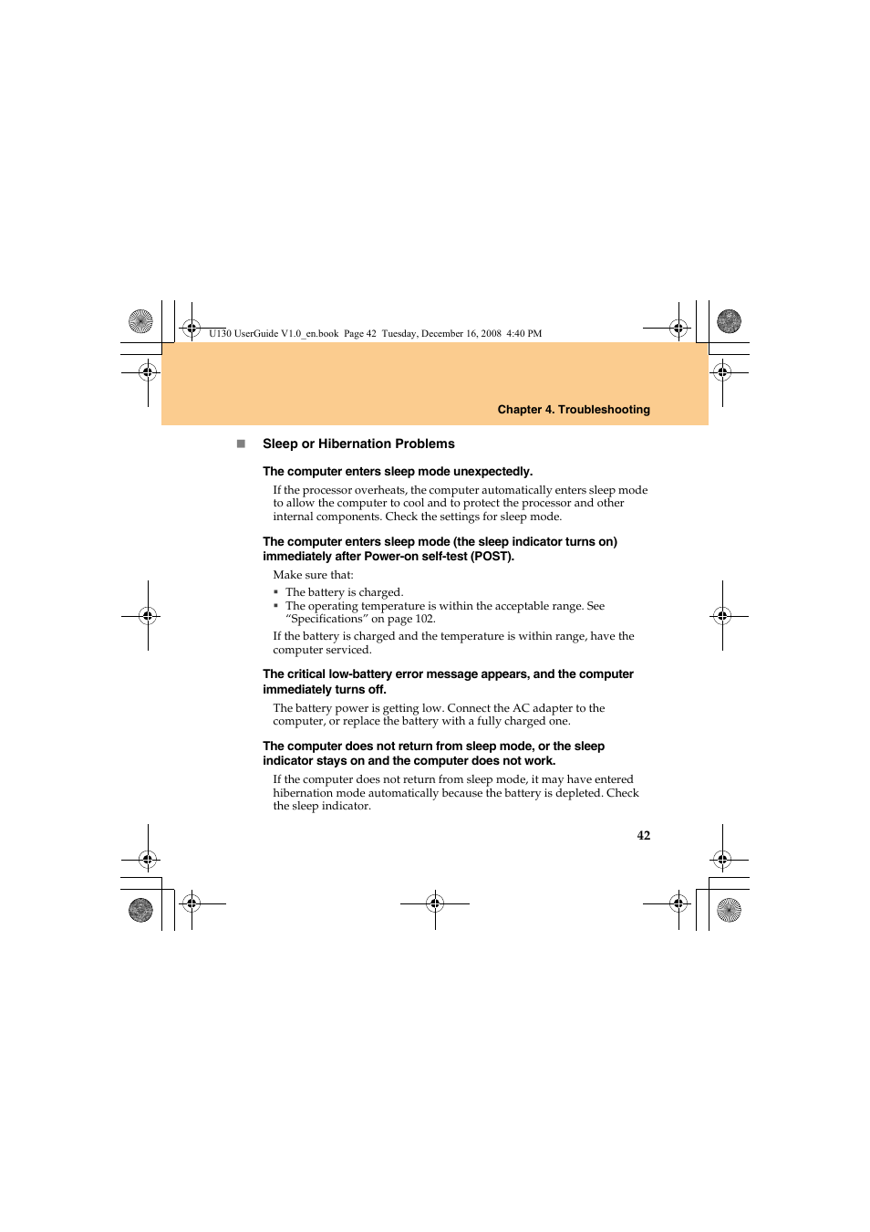 Lenovo IdeaPad U130 User Manual | Page 51 / 136