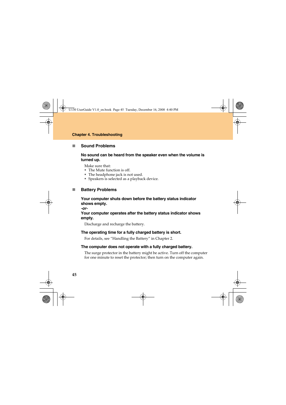 Lenovo IdeaPad U130 User Manual | Page 54 / 136