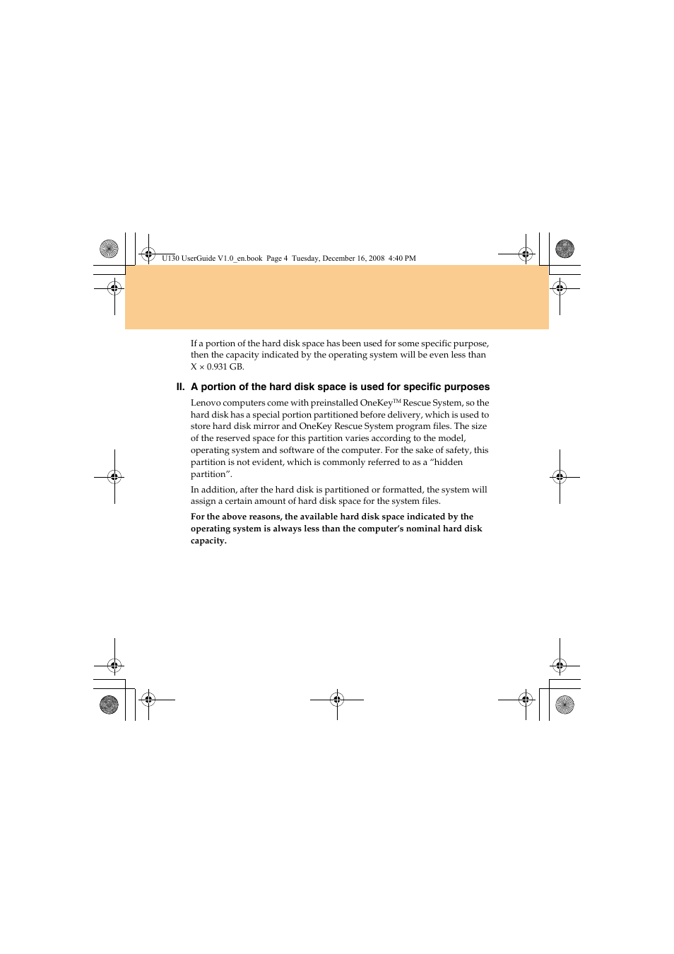 Lenovo IdeaPad U130 User Manual | Page 6 / 136