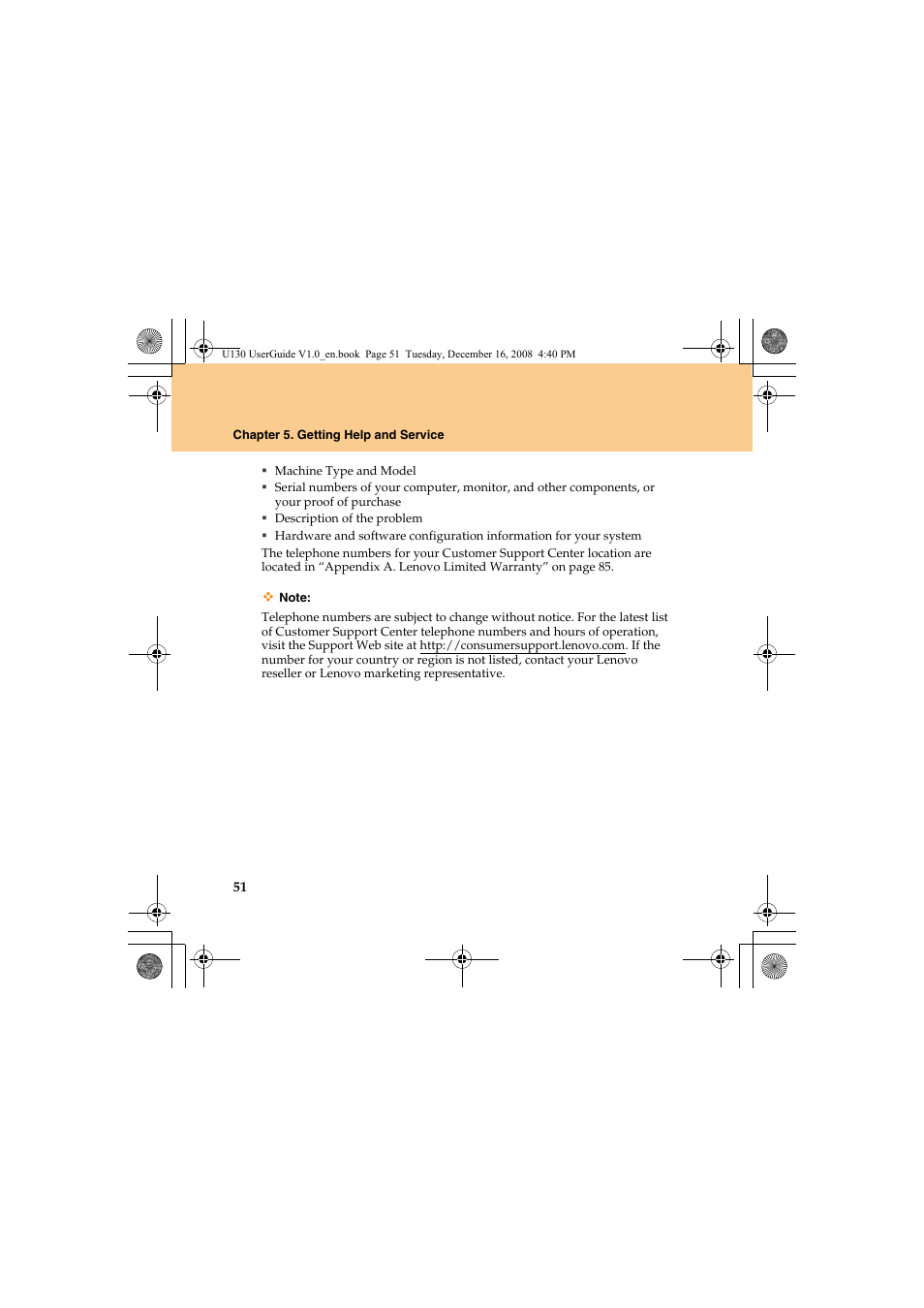 Lenovo IdeaPad U130 User Manual | Page 60 / 136