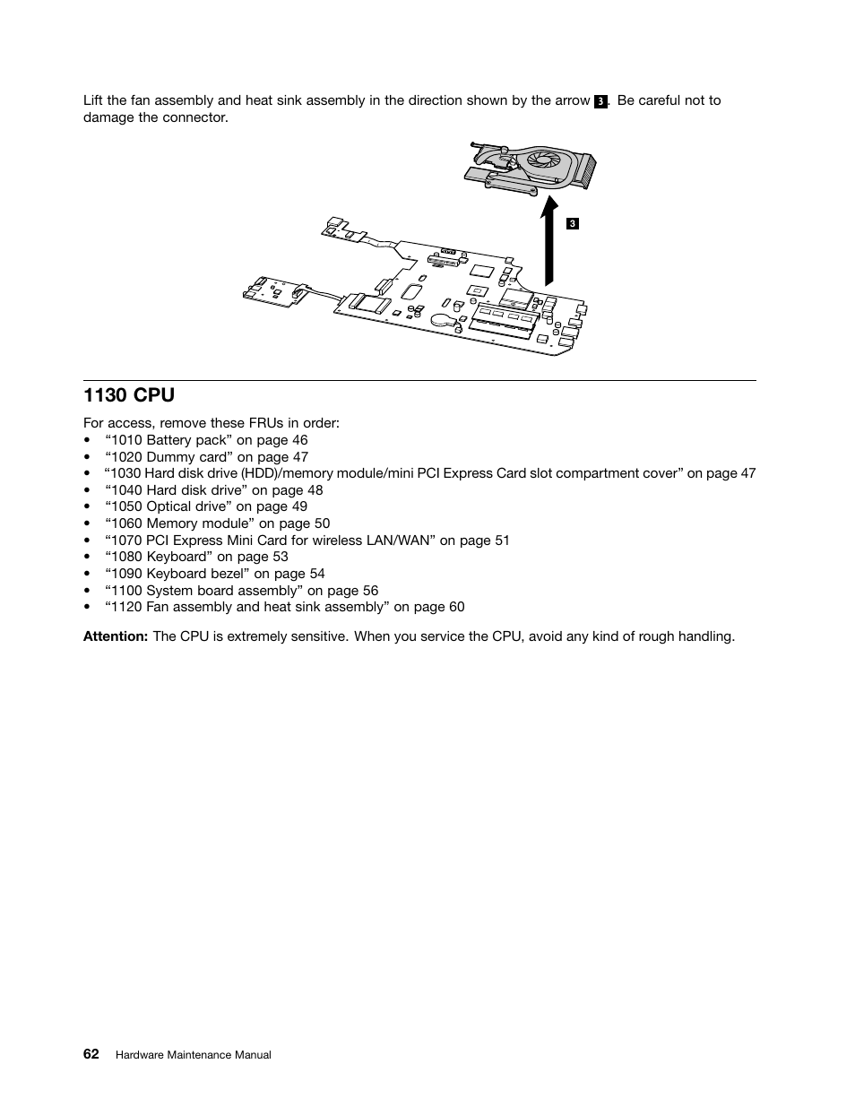 1130 cpu | Lenovo V570 Notebook User Manual | Page 68 / 96