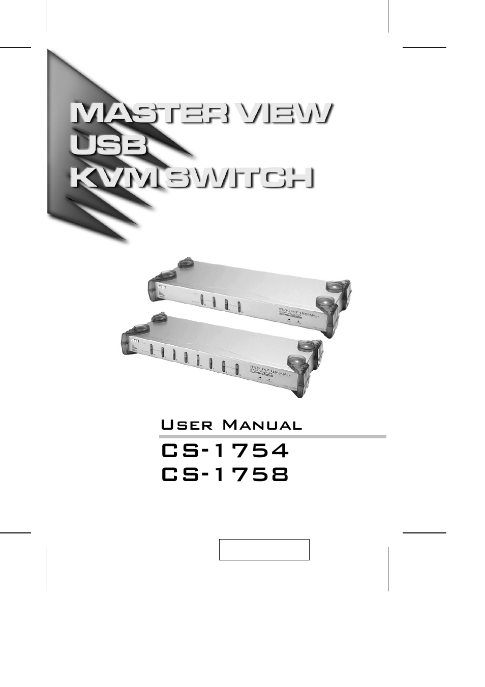 ATEN CS-1754 CS-1758 User Manual | 55 pages