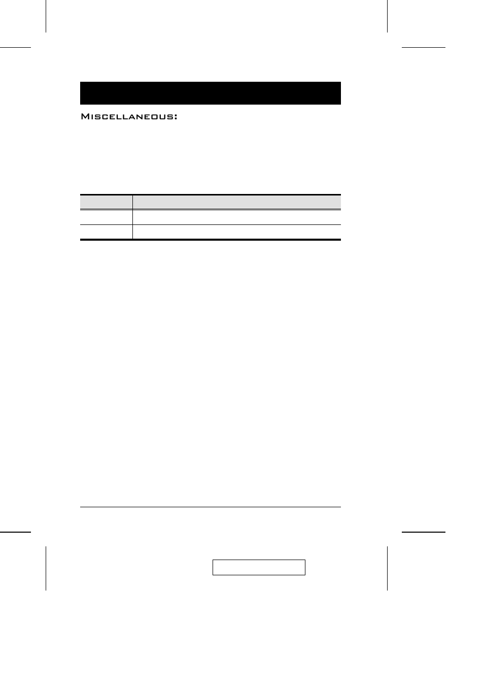 Miscellaneous | ATEN CS-1754 CS-1758 User Manual | Page 30 / 55