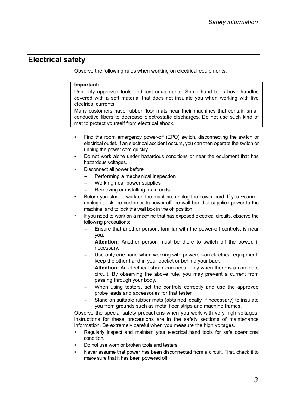Electrical safety | Lenovo A3000 Tablet User Manual | Page 7 / 46