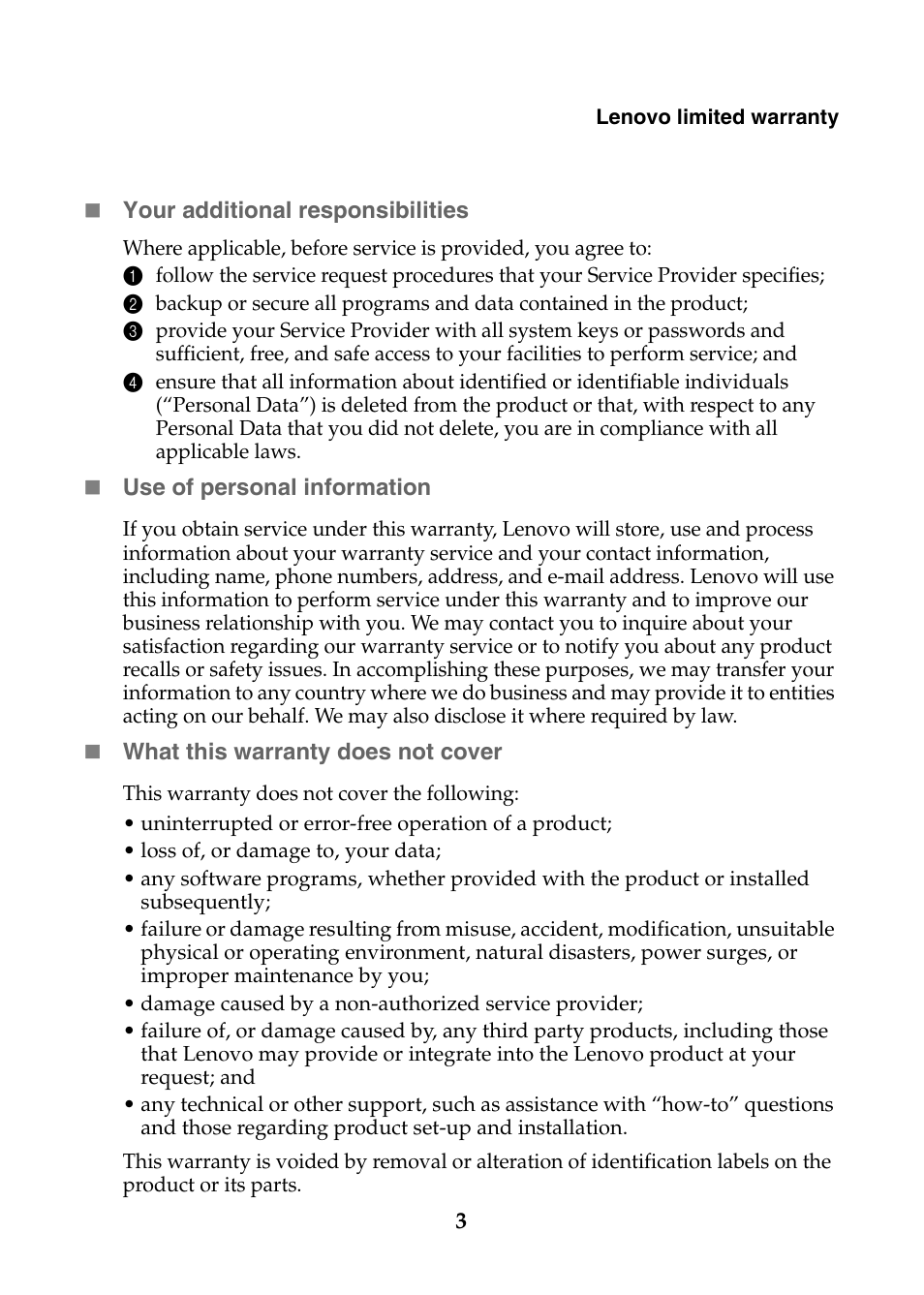 Lenovo G470 Notebook User Manual | Page 3 / 8