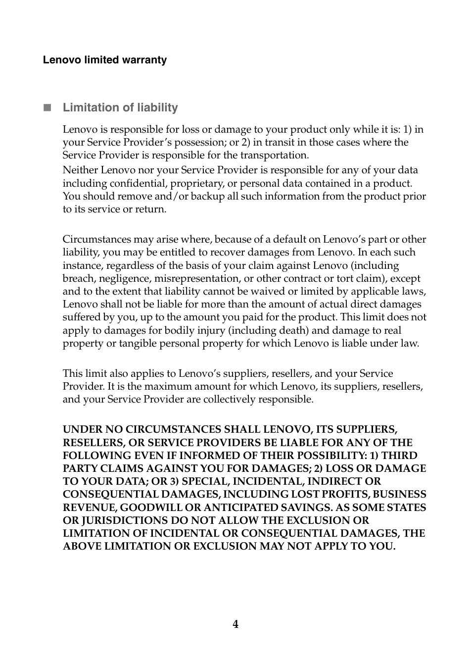Lenovo G470 Notebook User Manual | Page 4 / 8