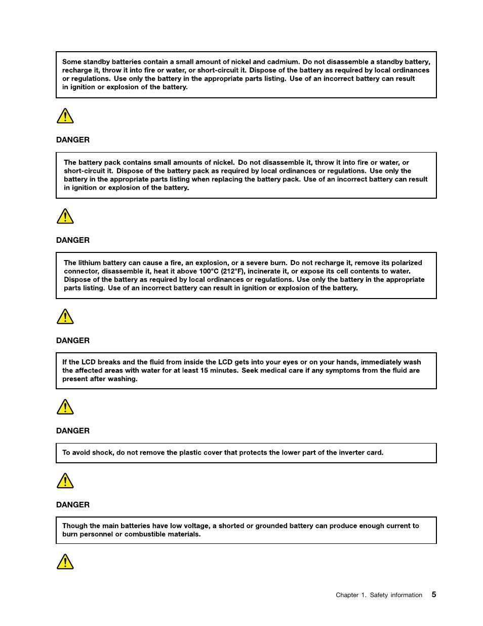 Lenovo B480 Notebook User Manual | Page 11 / 102