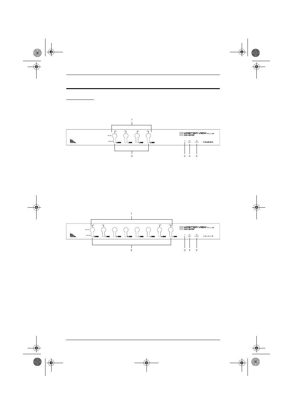 Components, Front view, Cs9134 | Cs9138, Cs9134 cs9138 | ATEN CS9134 User Manual | Page 16 / 47