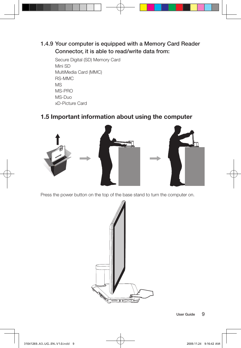 5 important information about using the computer | Lenovo IdeaCentre A300 User Manual | Page 14 / 51