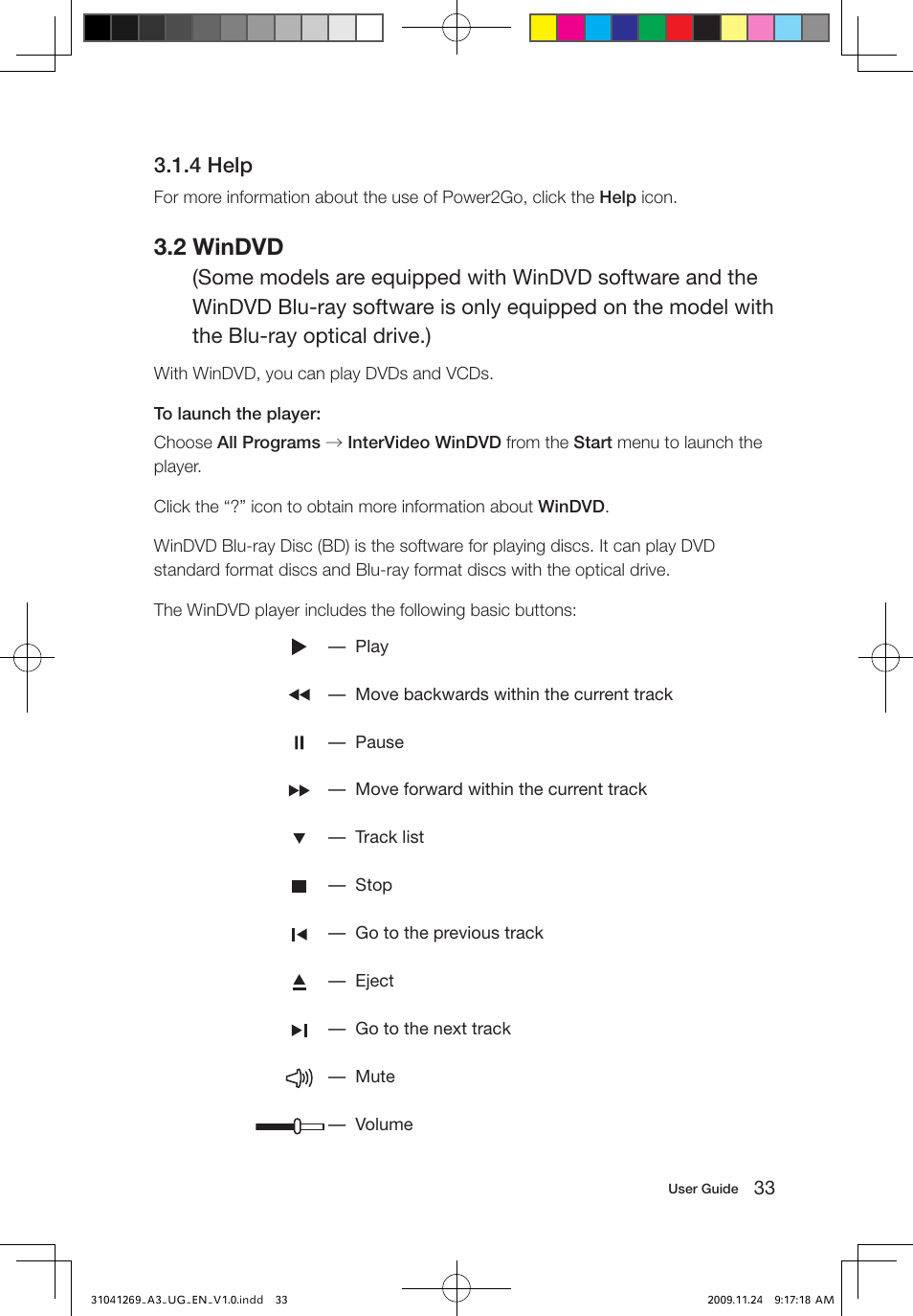 2 windvd, 4 help | Lenovo IdeaCentre A300 User Manual | Page 38 / 51