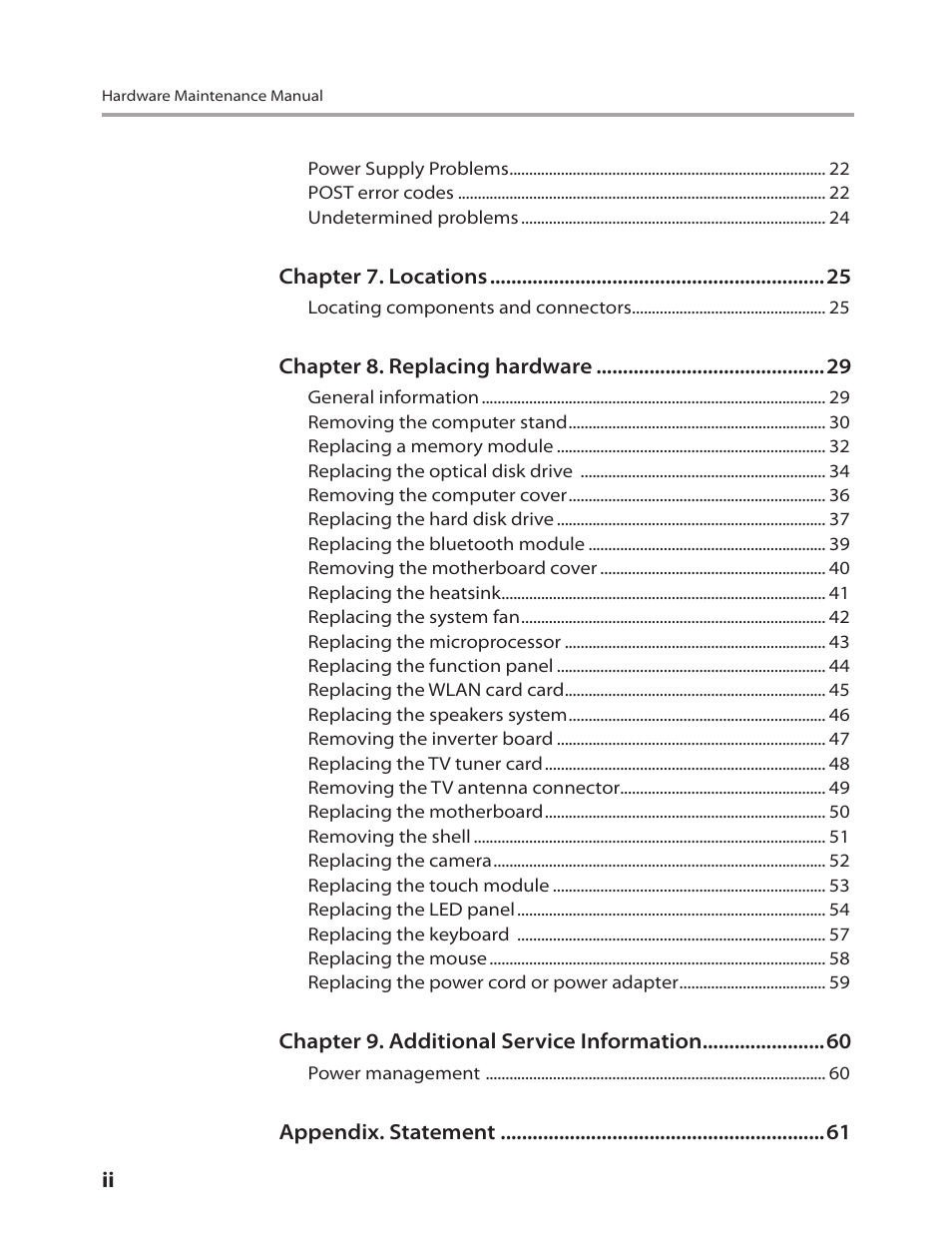 Lenovo IdeaCentre B310 User Manual | Page 2 / 64