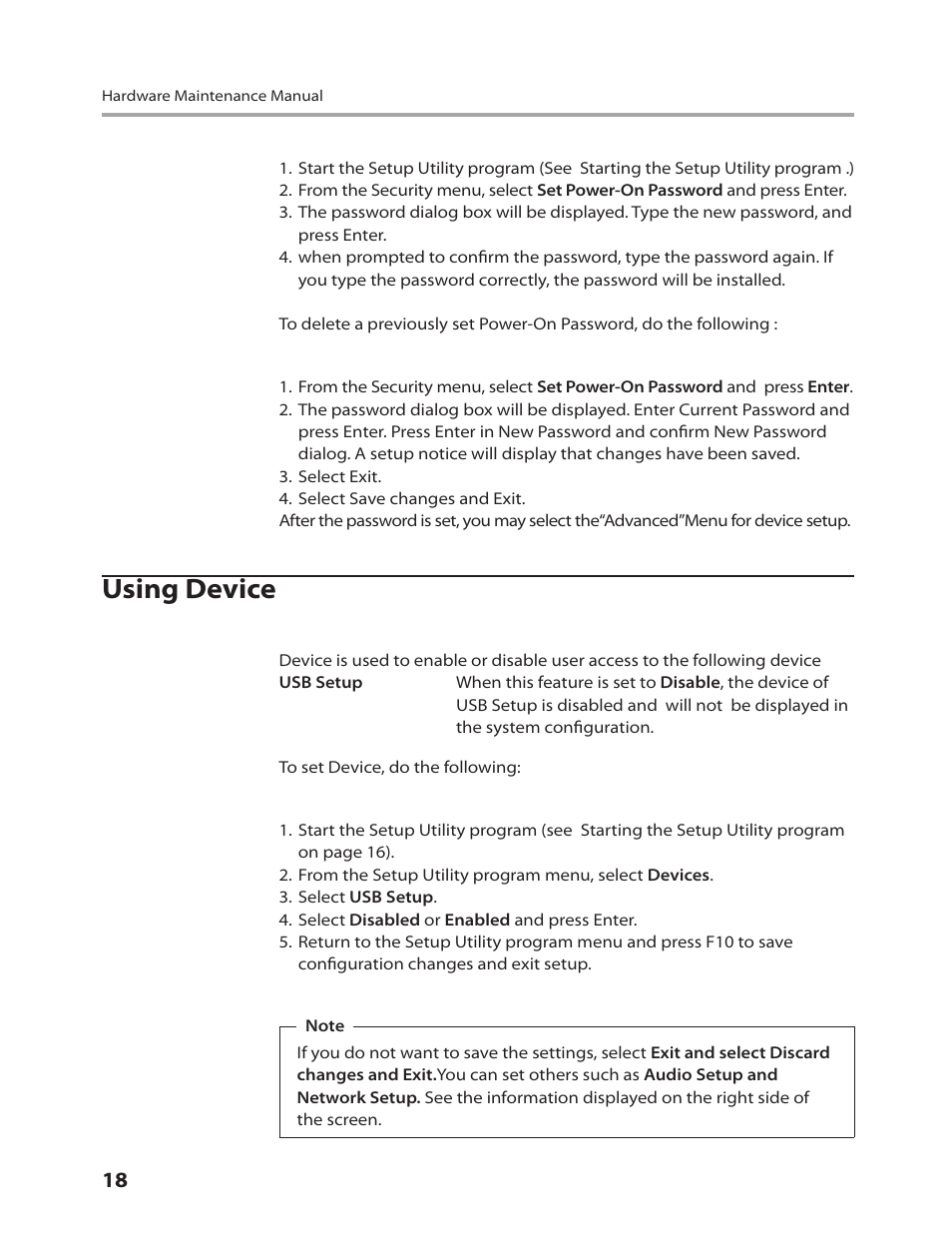 Using device | Lenovo IdeaCentre B310 User Manual | Page 20 / 64