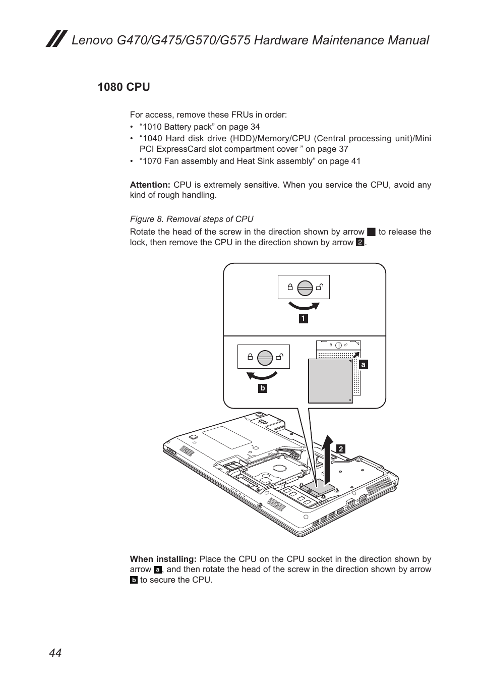 1080 cpu | Lenovo G475 Notebook User Manual | Page 48 / 94