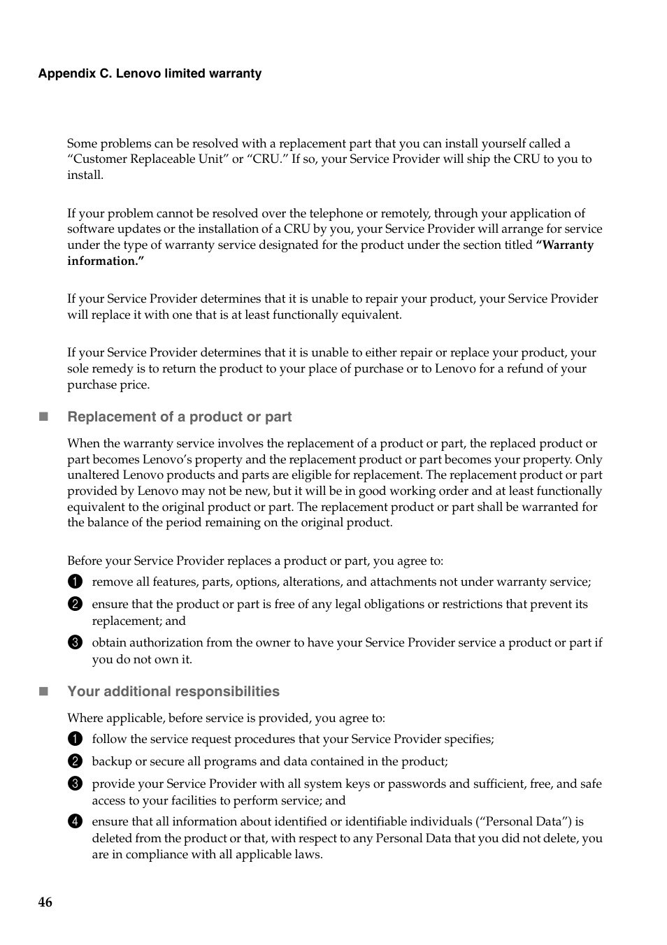 Lenovo G455 Notebook User Manual | Page 54 / 116