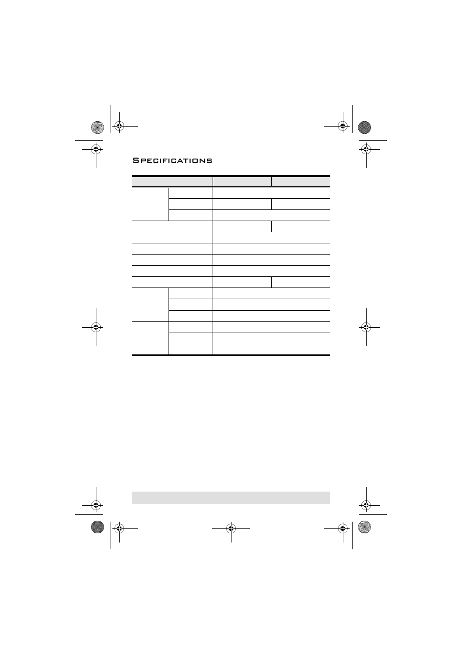 Specifications | ATEN VS-291 User Manual | Page 8 / 10