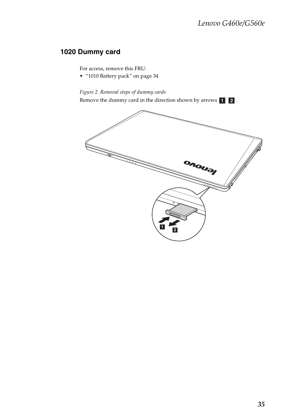 1020 dummy card | Lenovo G460e Notebook User Manual | Page 39 / 96