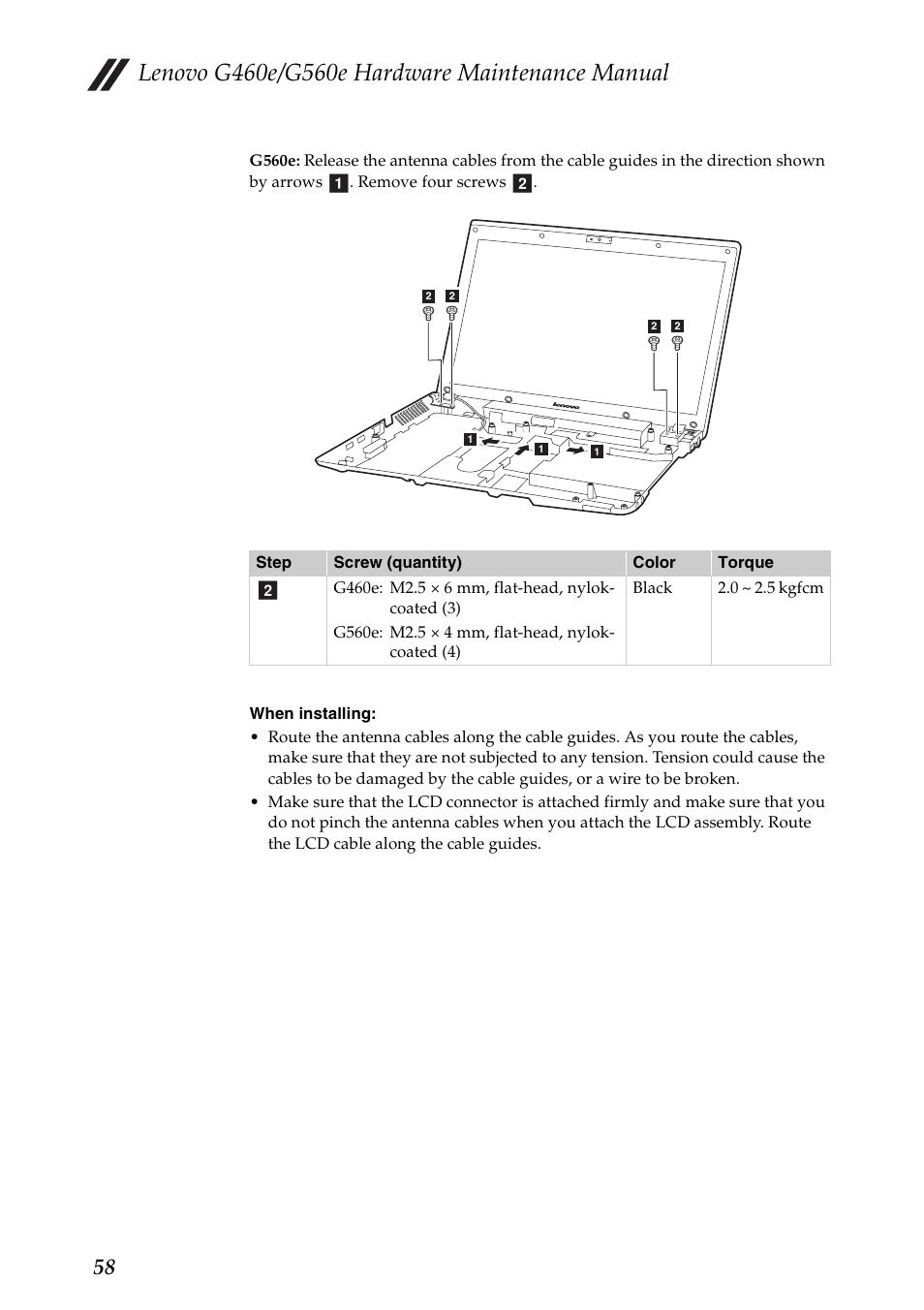 Lenovo G460e Notebook User Manual | Page 62 / 96