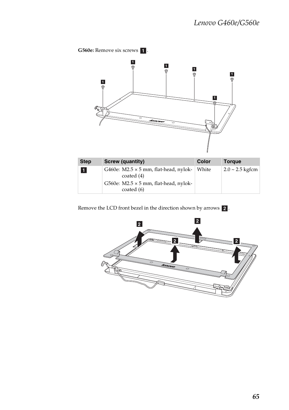 Lenovo G460e Notebook User Manual | Page 69 / 96