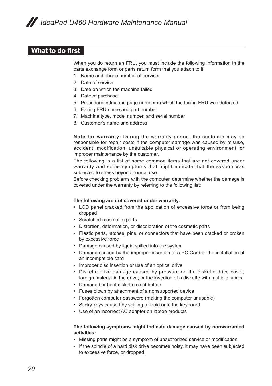 What to do first | Lenovo IdeaPad U460s User Manual | Page 24 / 88