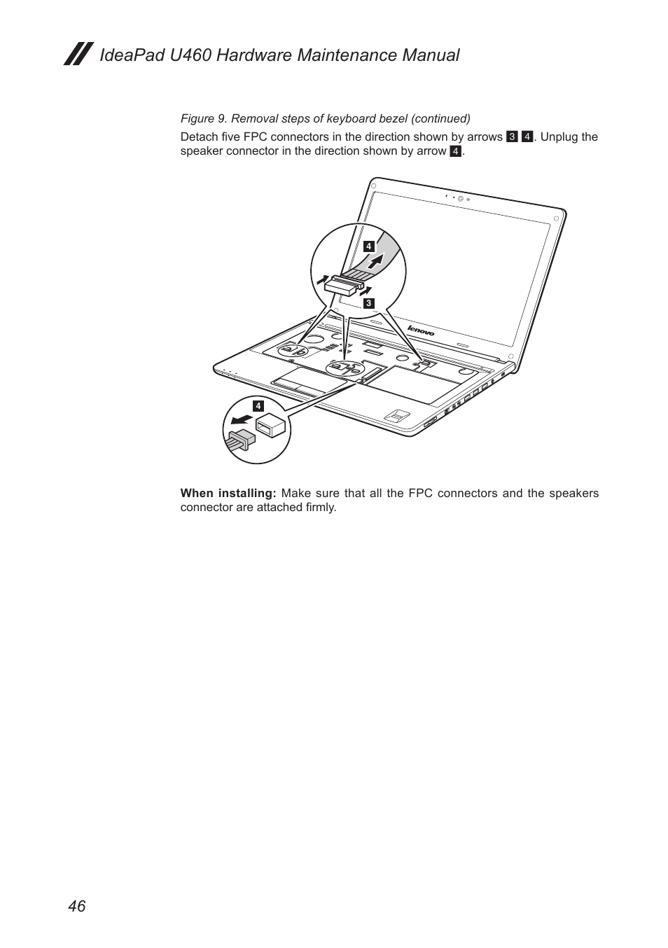 Ideapad u460 hardware maintenance manual | Lenovo IdeaPad U460s User Manual | Page 50 / 88