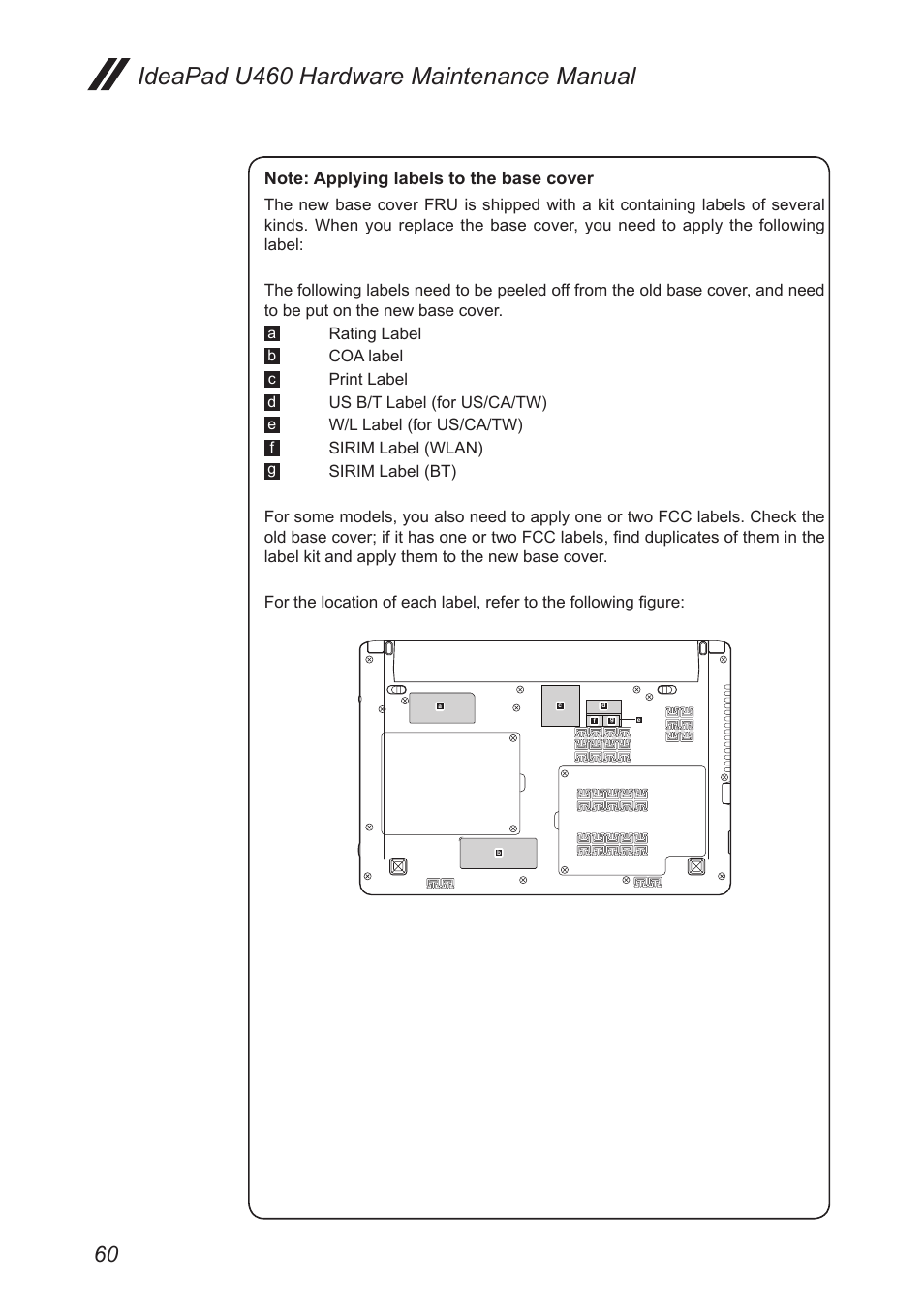 Ideapad u460 hardware maintenance manual | Lenovo IdeaPad U460s User Manual | Page 64 / 88