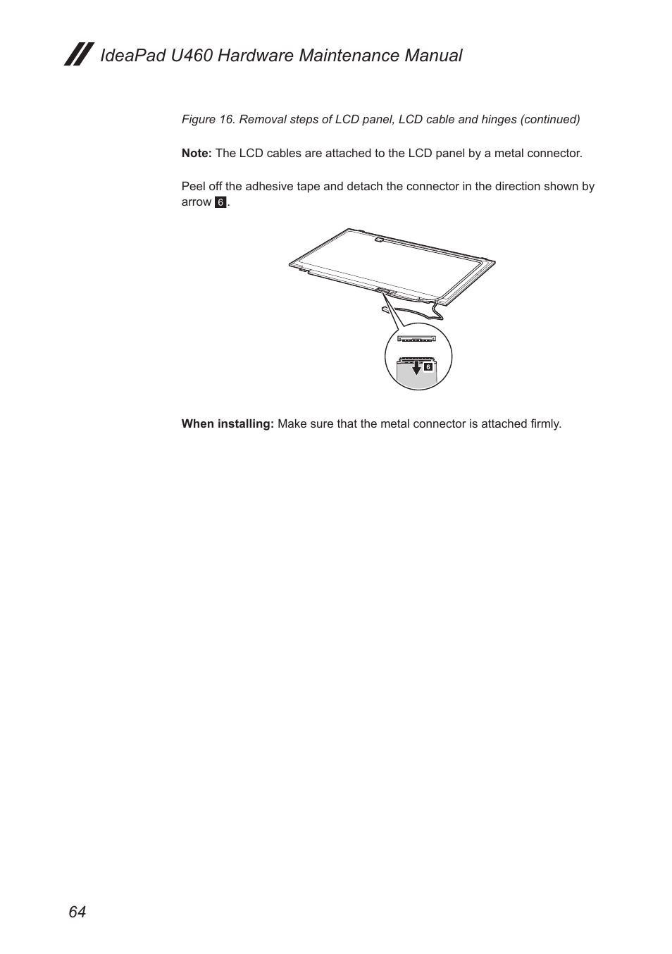 Ideapad u460 hardware maintenance manual | Lenovo IdeaPad U460s User Manual | Page 68 / 88