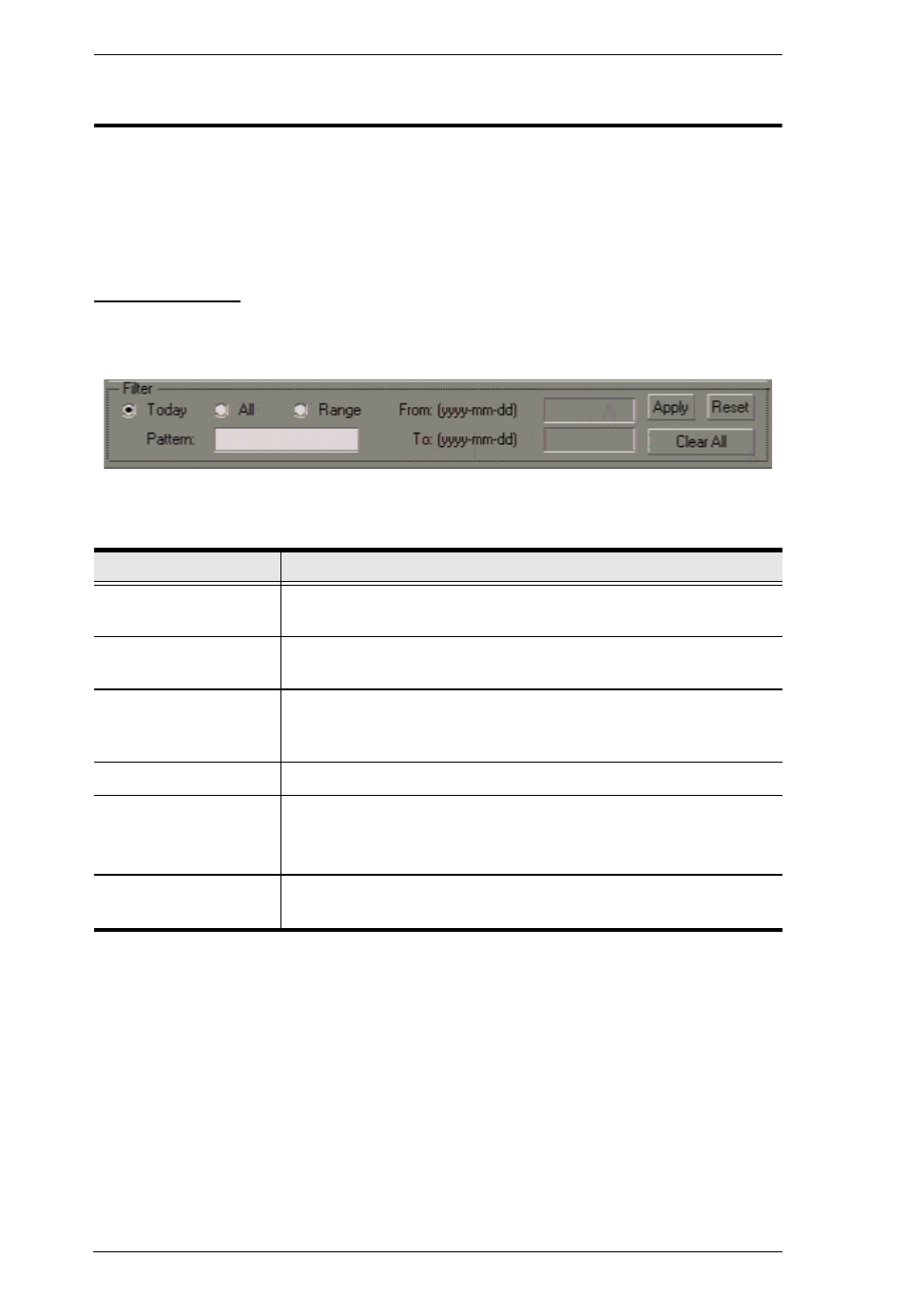 Console ui, Log filtering | ATEN Altuscn Matrix KVM Switch KM0532 User Manual | Page 106 / 153