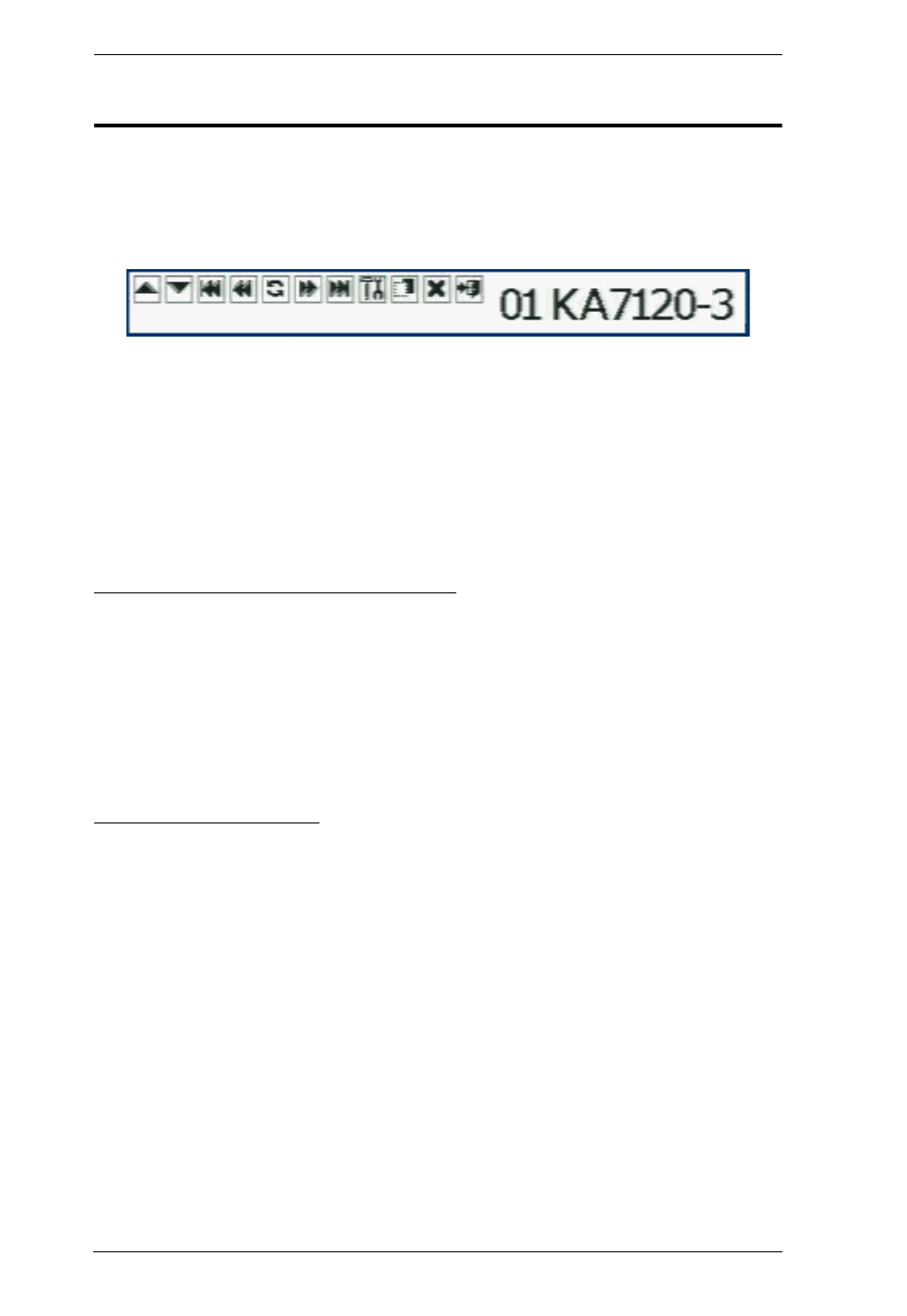 The port toolbar | ATEN Altuscn Matrix KVM Switch KM0532 User Manual | Page 116 / 153
