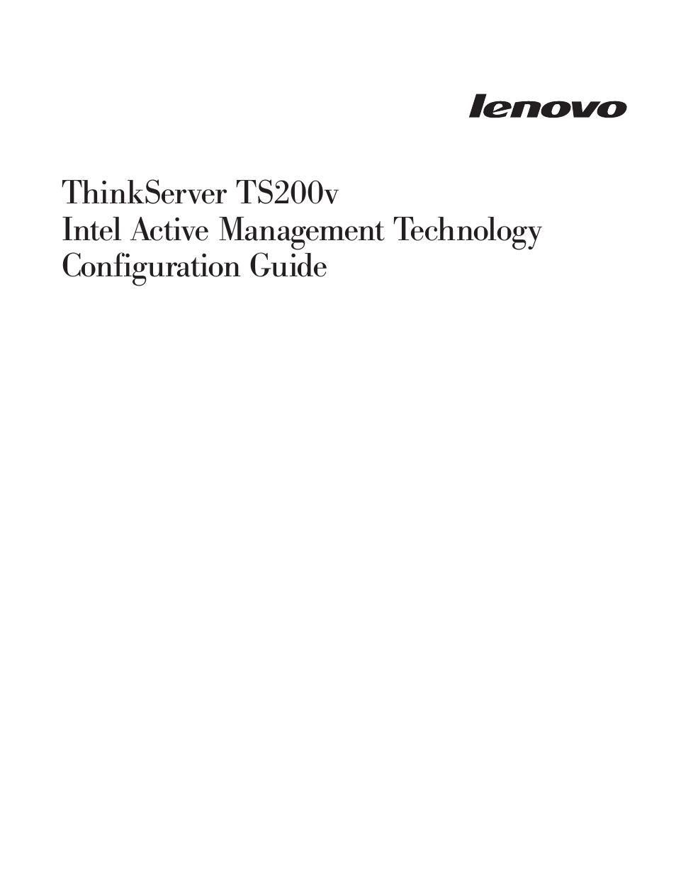 Lenovo ThinkServer TS200v User Manual | Page 3 / 10