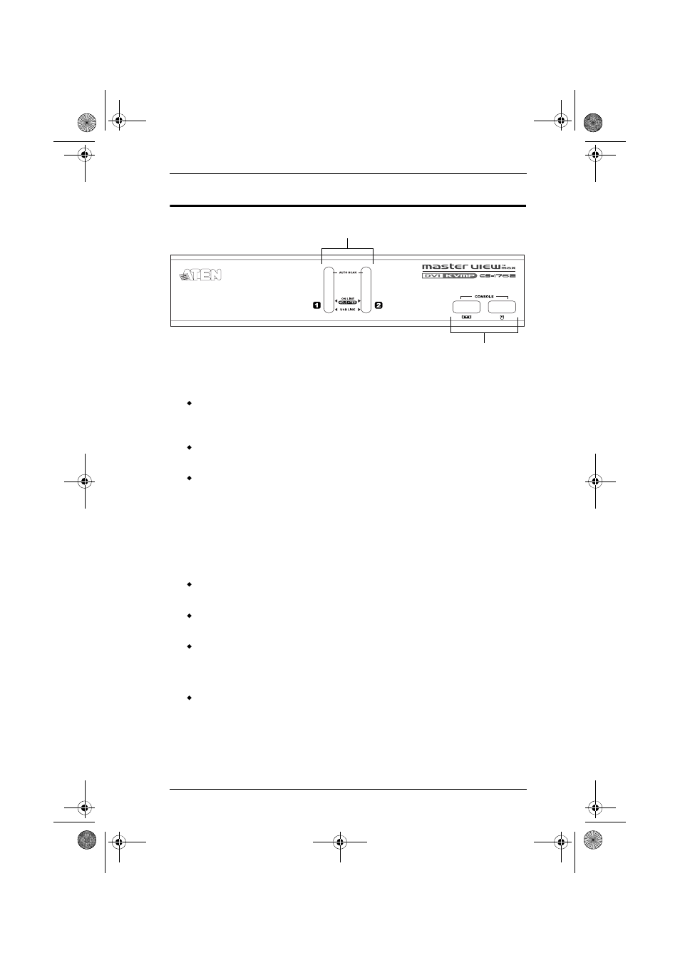 Cs-1762 front view | ATEN ATEN MasterView CS-1764 User Manual | Page 15 / 44