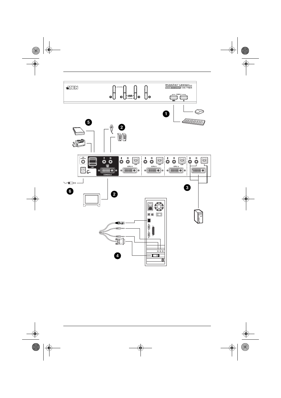 ATEN ATEN MasterView CS-1764 User Manual | Page 20 / 44