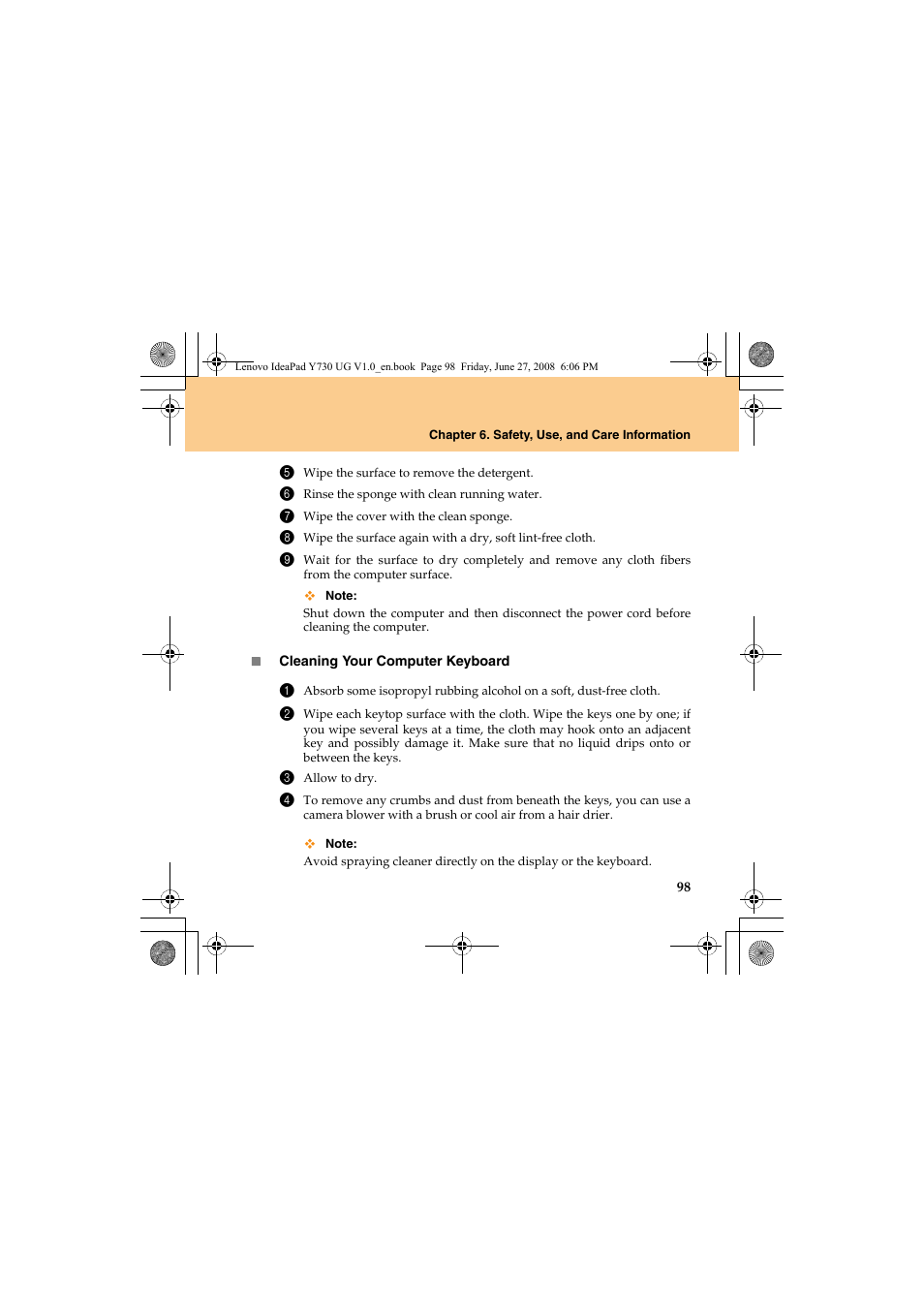 Lenovo IdeaPad Y730 User Manual | Page 107 / 156