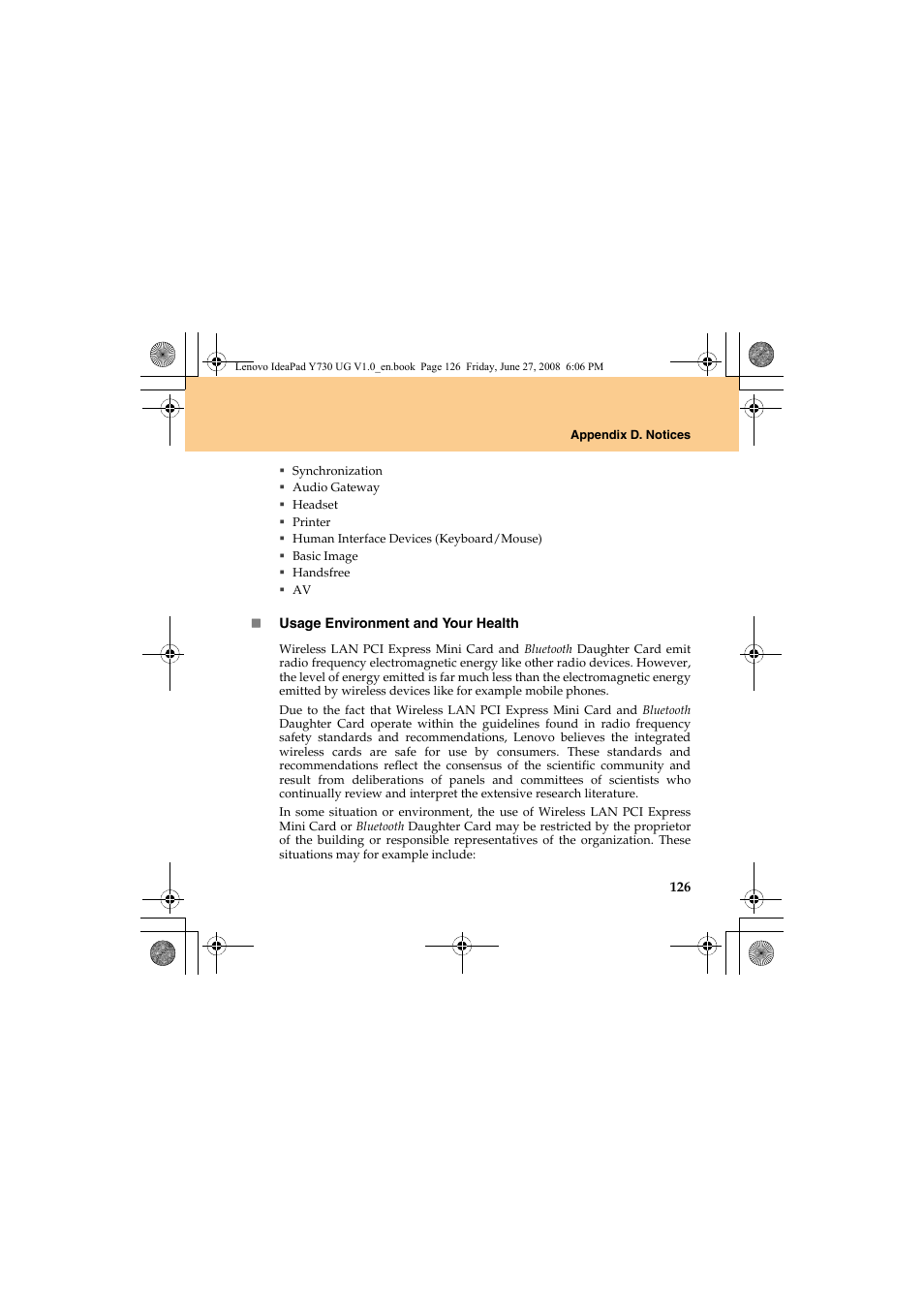 Lenovo IdeaPad Y730 User Manual | Page 135 / 156