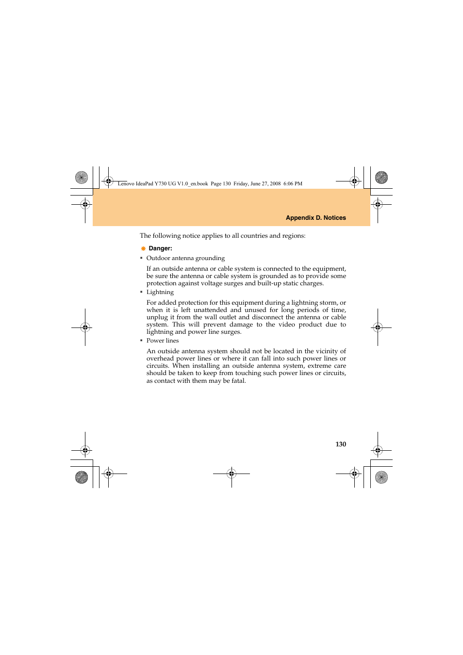 Lenovo IdeaPad Y730 User Manual | Page 139 / 156