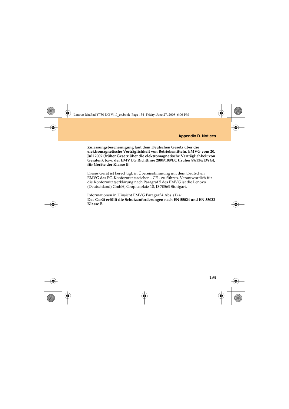 Lenovo IdeaPad Y730 User Manual | Page 143 / 156