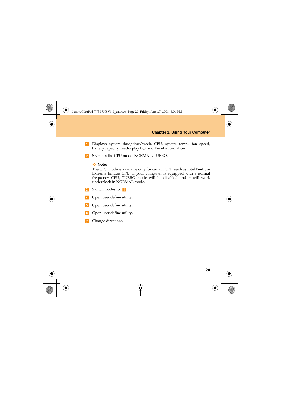 Lenovo IdeaPad Y730 User Manual | Page 29 / 156