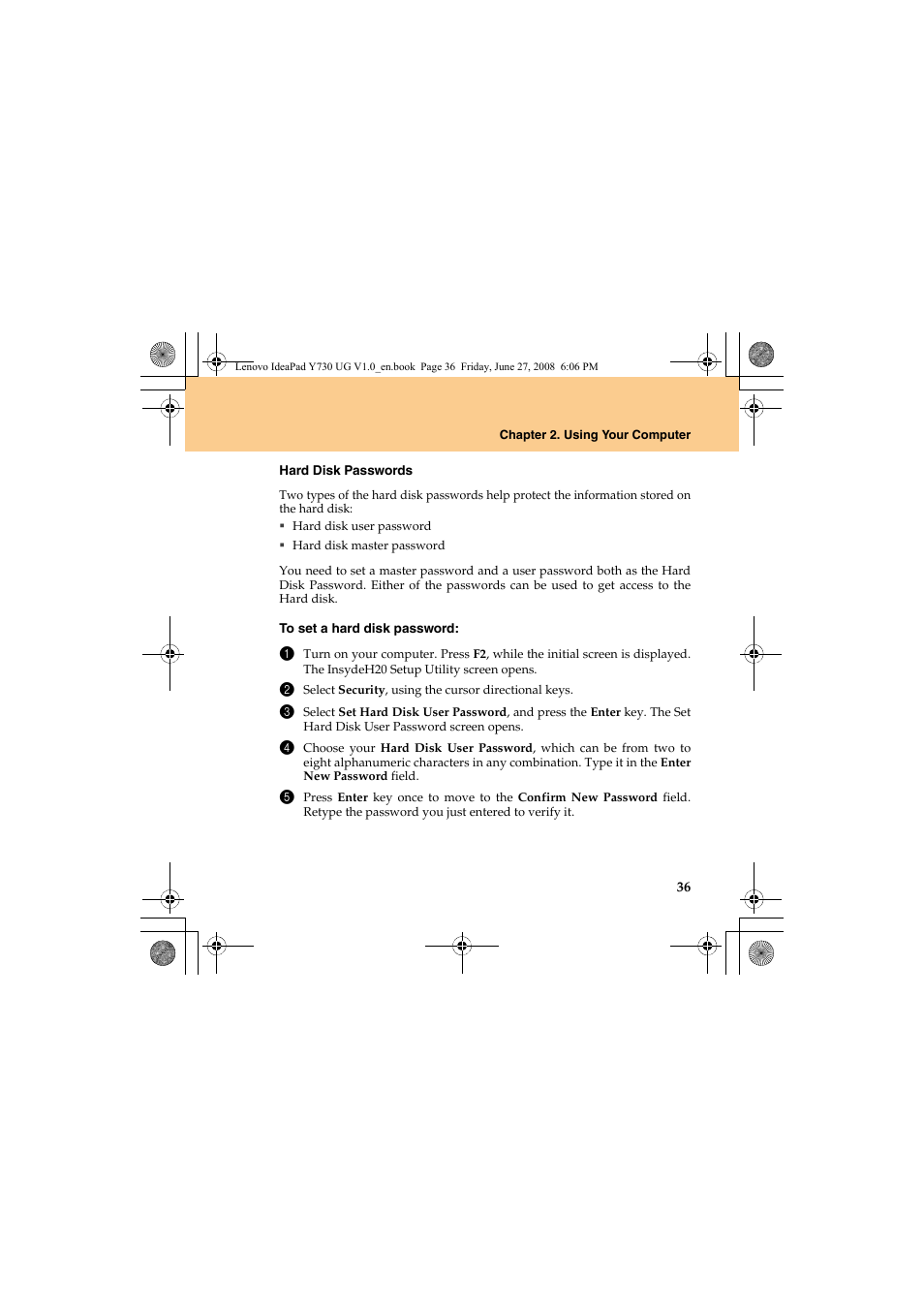 Lenovo IdeaPad Y730 User Manual | Page 45 / 156