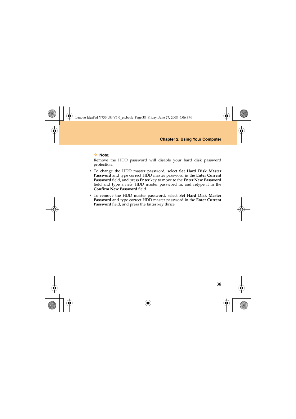 Lenovo IdeaPad Y730 User Manual | Page 47 / 156