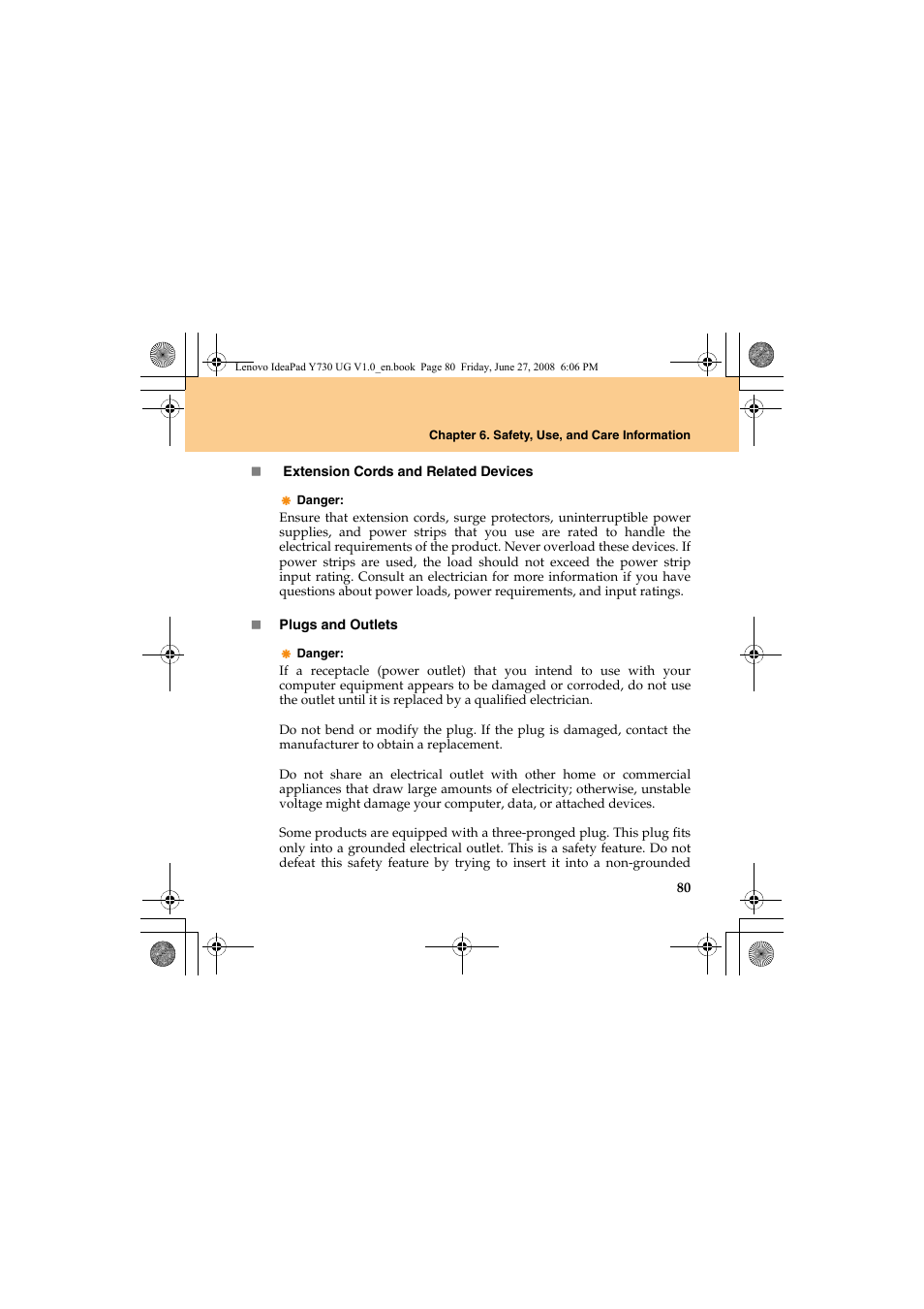 Lenovo IdeaPad Y730 User Manual | Page 89 / 156