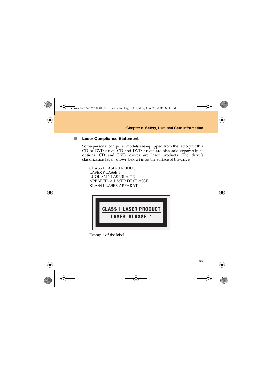 Lenovo IdeaPad Y730 User Manual | Page 97 / 156