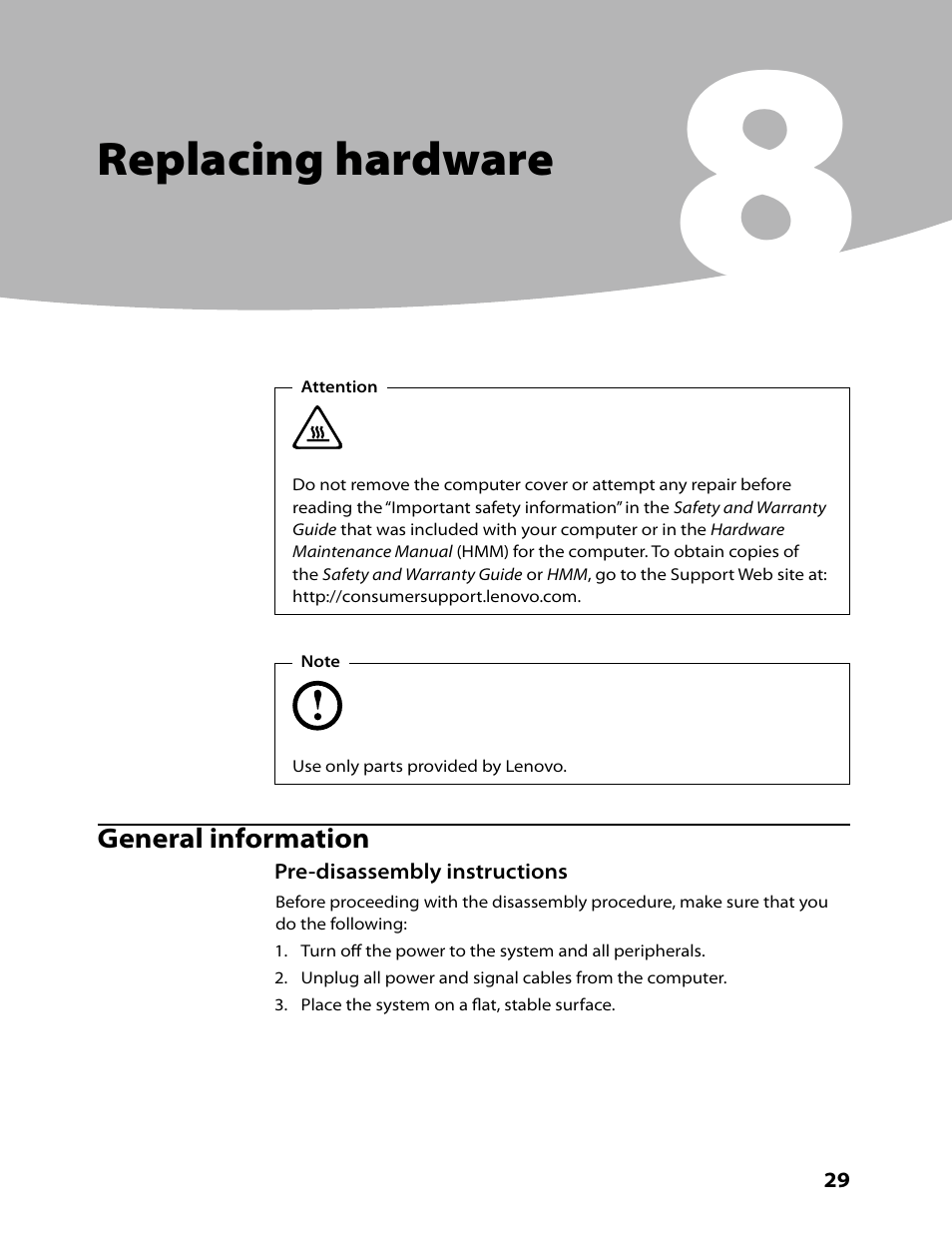 Lenovo IdeaCentre A700 User Manual | Page 31 / 59