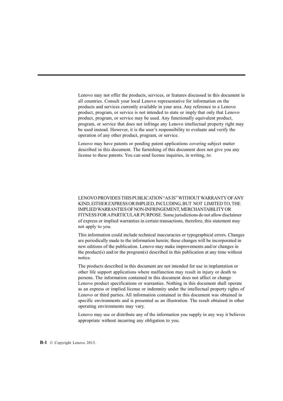 Appendix b. notices | Lenovo ThinkVision LT1713p 17-inch Square LCD Monitor User Manual | Page 35 / 38
