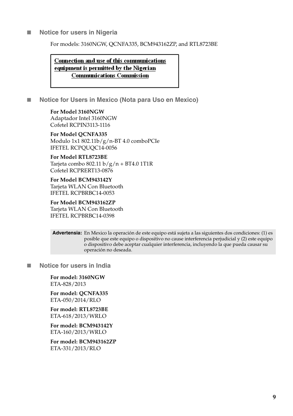 Lenovo S20-30 Touch Notebook User Manual | Page 10 / 15