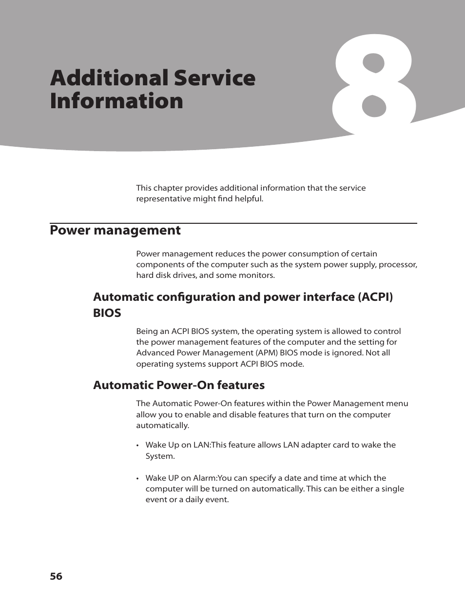 Additional service information | Lenovo IdeaCentre Q700 User Manual | Page 58 / 60