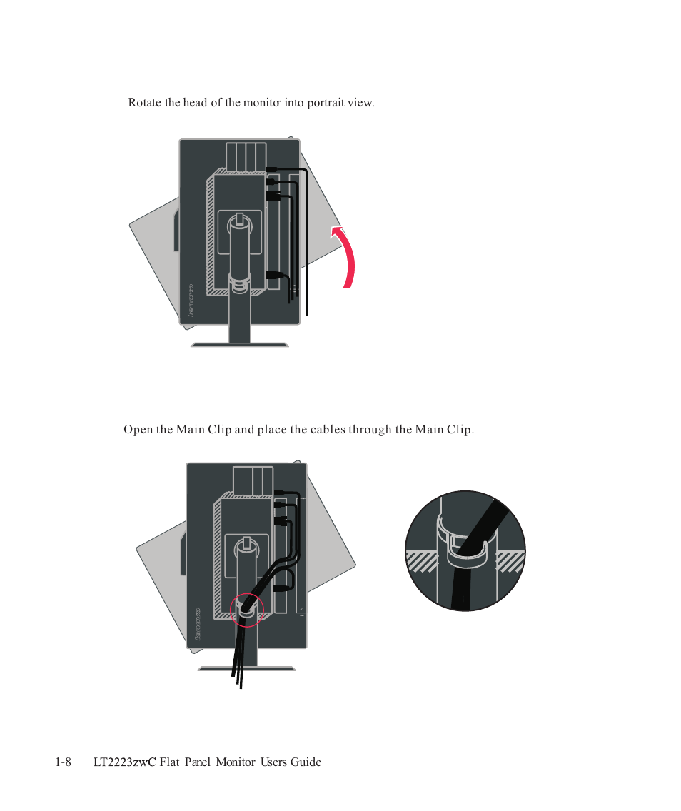 Lenovo ThinkVision LT2223z 21.5in LCD Monitor User Manual | Page 12 / 41