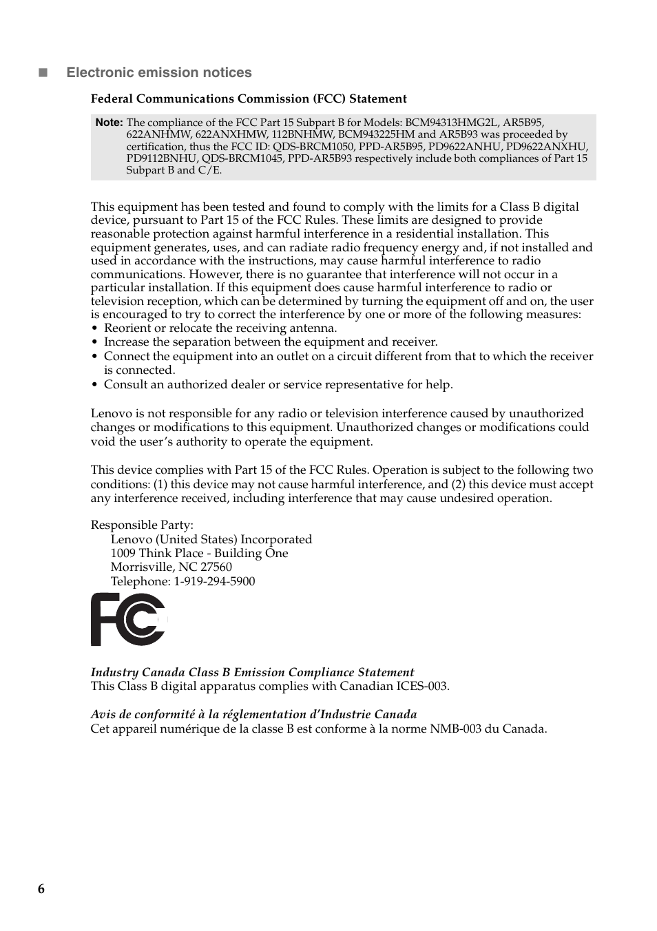 Lenovo V560 Notebook User Manual | Page 7 / 36
